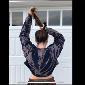 ACID WASH SWEATSHIRT ONLY (BLEACHED) MADW TO ORDER